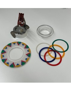 Martini 34374.98 Cico recessed spotlight diam 50mm transparent graphite Gu5.3 fitting